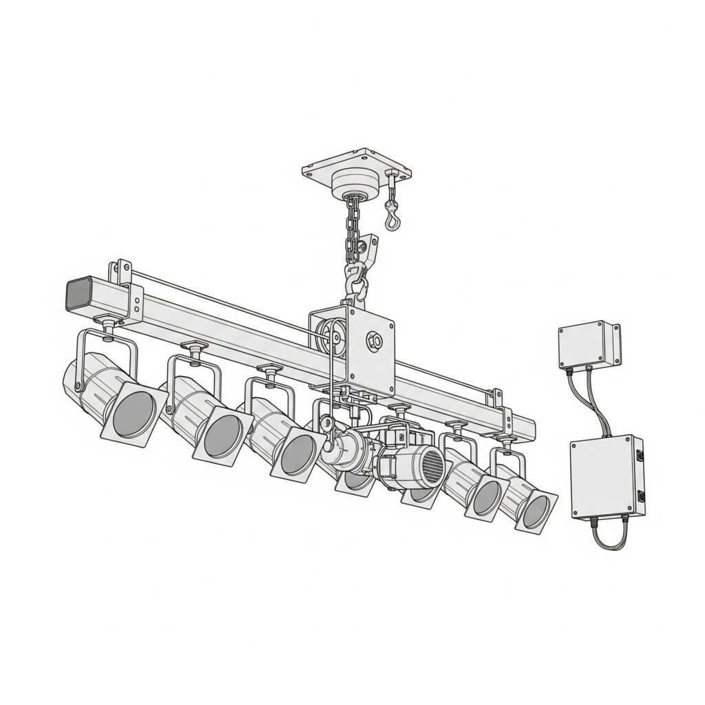 motorized FOH Bar